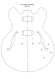 Gibson 335 Body Router Template