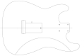 Click to preview Stratocaster Body Back