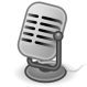 Click to enlarge Vintage Microphone Clipart