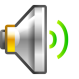 Click to enlarge Audio Volume Medium Icon