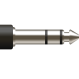 1/4 inch Stereo Plug Icon Image