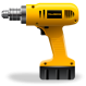 Click to enlarge Cordless Drill Illustration