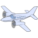 Click to enlarge Cessna Plane Icon Image