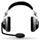 Click to enlarge Headset with Microphone Illustration