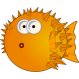 Click to enlarge Blowfish Illustration Image