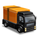 Click to enlarge Delivery Truck Clip Art Image