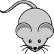 Click to enlarge Mouse Clip Art Illustration Image