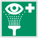 Green Eye Wash Station Safety Sign