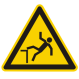 Click to enlarge Danger of Collapse Hazard Sign