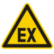 Click to enlarge Explosive Atmosphere Hazard Sign Image