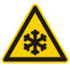 Click to enlarge Low Temperature Hazard Sign