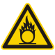 Click to enlarge Oxidizer Hazard Sign