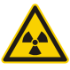 Click to enlarge Radioactive Materials Hazard Sign
