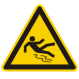 Caution Slippery Floor Hazard Sign