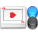 Click to enlarge Poker Chips and Cards Icon