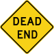 Click to enlarge Dead End Road Sign Image