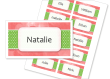 Floral Place Cards Template
