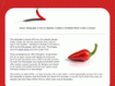 Click to preview HTML Web Template Chilli Peppers