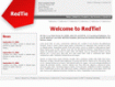 HTML Web Template Red Gray