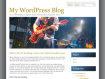 Musician Band Web Template WordPress